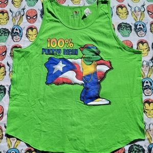 Vintage Y2k Puerto Rican Streetwear Tanktop XL NWT